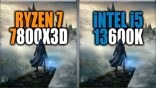 Ryzen 7 7800X3D vs 13600K Performance Benchmarks  Tested in 15 Games and Applications [upl. by Demetrius337]