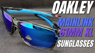 Oakley Mainlink XL 61mm Sunglasses Overview  Grey Ink Prizm Sapphire [upl. by Tegdig473]