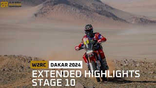 Extended Highlights  Stage 10  Dakar2024  W2RC [upl. by Ahsirk]