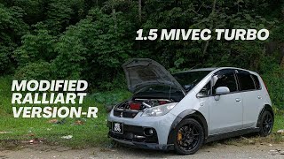 MODIFIED COLT RALLIART VERISONR  DAILY DRIVEN POCKET ROCKET [upl. by Anaitit684]