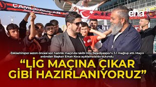 Lig Maçına Çıkar Gibi Hazırlanıyoruz [upl. by Nylirehc915]