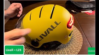 Livall  L23  Fahrradhelm  vorgestellt [upl. by Seabrook]