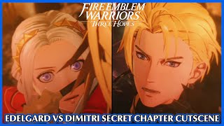 Dimitri vs Edelgard secret chapter cutscene  Fire Emblem Warriors Three Hopes [upl. by Queena]