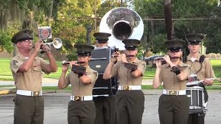 100 years a hit The Parris Island Marine Band [upl. by Einhoj855]