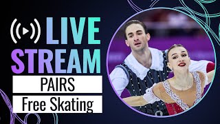 LIVE  Pairs Free Skating  ISU World Junior Championships  Taipei City 2024  FigureSkating [upl. by Luana]