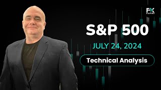 SampP 500 Daily Forecast and Technical Analysis for July 24 2024 by Chris Lewis for FX Empire [upl. by Lemraj]