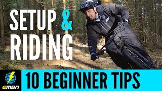 10 EMTB Tips For Beginners  Bike Setup And Riding [upl. by Eenalem]