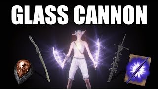 Dark Souls 3 The Glass Cannon One Combo Build [upl. by Burack]