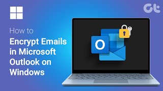 How to Encrypt And Send Email in Microsoft Outlook on Windows  Secure Your Emails with Encryption [upl. by Einad]