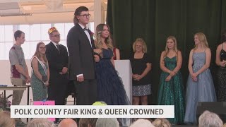 Polk County Fair king and queen crowned [upl. by Alaek]