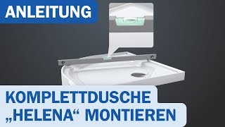 Montageanleitung für Dusar Helena I und II Komplettduschen [upl. by Debor760]