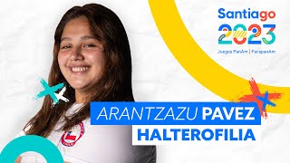 Panamericanos Santiago 2023 ARANTZAZU PAVEZ  Halterofilia [upl. by Anilesor385]