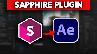 How to Add Sapphire Plugin in After Effects 2024 [upl. by Manbahs554]