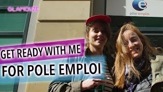 Get Ready With Me  POLE EMPLOI ♡ [upl. by Buddy]