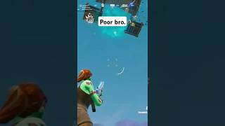 Bro thought he was winning the game Lol fortnite gaming fortniteclips fortnitememes [upl. by Hirsch]