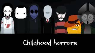 Childhood Horrors  Incredibox mix  Ozzybox Terrors [upl. by Garlan]