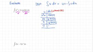 Calc II IBP examples 2 [upl. by Ener621]