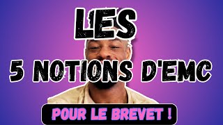 BREVET 2024 Les 5 notions dEMC à maîtriser [upl. by Akelahs]