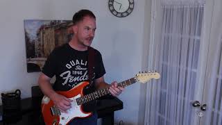 Brad Paisley  Bucked Off Solo Cover and Guitar Lesson [upl. by Thorndike]