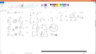 l1v11 Outer dyadic tensor product explaination [upl. by Arod541]