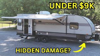 QUICK REBUILD 2019 WILDWOOD CAMPER ALL UNDER 9K [upl. by Ahsets654]