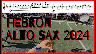 Hebron 2024 Alto Sax Transcription [upl. by Novart579]