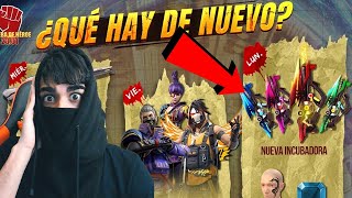 AGENDA SEMANAL ¿qué hay de nuevo esta semana 8 NOVEDADES EN FREE FIRE DURANTE esta semana [upl. by Reinhold]