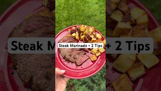 The Secret To The PERFECT Steak  Steak Marinade Recipe [upl. by Anaibaf356]