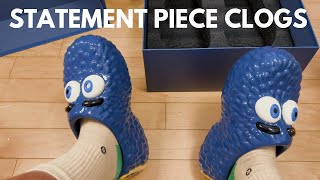 UNBOXING Kerwin Frost x McDonalds Fry Guy Clogs  Wildest Clogs Ever [upl. by Neehahs]