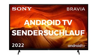 Sendersuchlauf Sony Android TV 2021 [upl. by Ecinahc309]