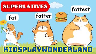 Superlative Adjectives Rules and Examples English Grammar for Kids [upl. by Farlay]