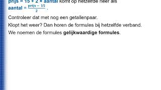 4 3 Gelijkwaardige formules [upl. by Esma]