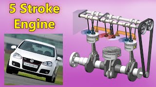 The 5 stroke engine with water injection  Tested in Golf MK5 🤯 [upl. by Engedus]