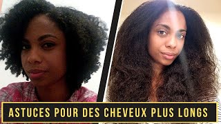 7 ASTUCES pour de LONGS CHEVEUX CRÉPUS BOUCLÉS  Comment traiter les cheveux qui se cassent [upl. by Mirabel]