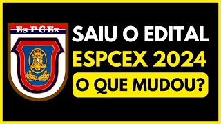 SAIU O EDITAL DA ESPCEX 2024 O que mudou [upl. by Filiano]