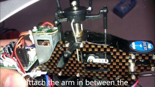 RC 9100 Double horse Helicopter  How to modify the swashplate Easy Modification [upl. by Hassin166]