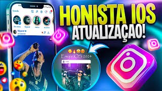 SAIUU🔥 HONISTA IOS 2024 Atualizado  MELHOR INSTAMOD 2024 estilo IPHONE para ANDROID [upl. by Calondra]