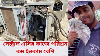 how to work Central package unit air condition bangla সেন্ট্রাল প্যাকেজ ইউনিট এসি কাজ কিভাবে করে [upl. by Nealy]