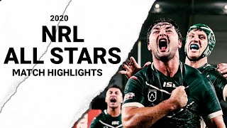 2020 NRL ALL STARS  MATCH HIGHLIGHTS [upl. by Keary]