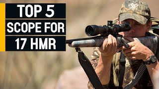 Top 5 Best Scope For 17 HMR 2023 don’t buy one before watching this [upl. by Nerti992]