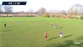 Christleton Vs Sutton Rangers [upl. by Yalahs]