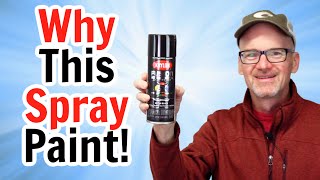 Krylon Fusion AllInOne Gloss Black Spray Paint Review Perfect Finish for DIY Projects [upl. by Unam307]