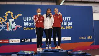 UIPM 2024 Pentathlon U17 World Championships  Highlights Womens Final [upl. by Currier507]