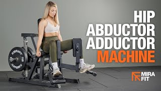 Mirafit Hip AbductorAdductor Machine [upl. by Sible]