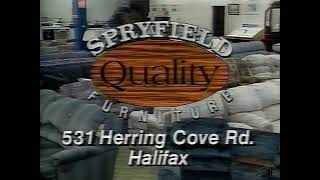 Spryfield Quality Furniture Commercial 1995 Halifax Nova Scotia [upl. by Shiau]