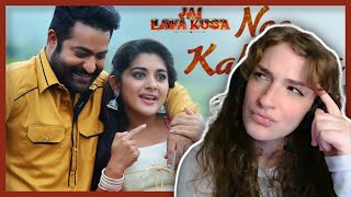 Nee Kallalona  REACTION  Jai Lava Kusa Songs  Jr NTR Raashi Khanna DSP [upl. by Ahsinned]