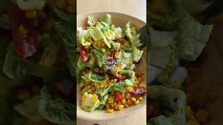 ASMR corn chorizo salad [upl. by Kumagai]