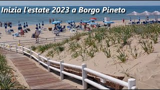 Inizia lestate 2023 a Borgo Pineto Castellaneta Marina Taranto Puglia Italia Mar Ionio [upl. by Zelig]