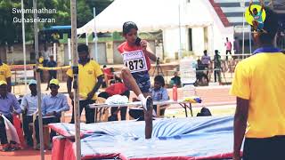 Triathlon Girls U14 High jump 38th Tamil Nadu Inter District Junior Athletics Championships 2024 [upl. by Ennaesor]