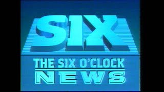 BBC  Six OClock News  IntroOutro 19841993  transparent [upl. by Branscum]